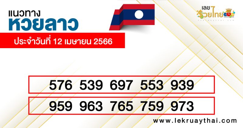 เลขเด่นหวยลาว 3 ตัวตรง-โต๊ด