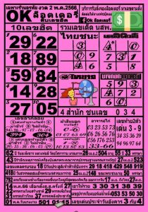 โอเคลอตเตอรี่-lekruaythai