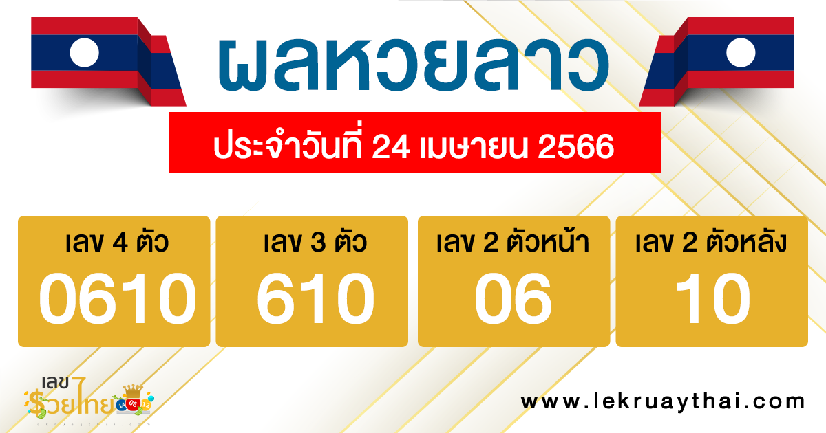 ผลหวยลาว 