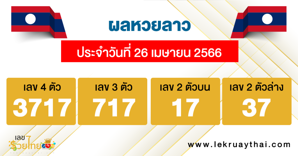 ผลหวยลาว 