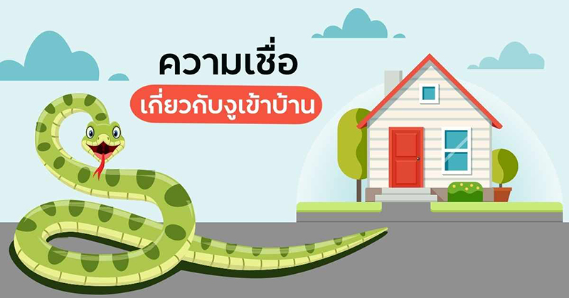 ฝันว่างูเข้าบ้าน