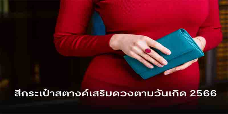 สีกระเป๋าสตางค์ตามวันเกิด 2565 ผู้หญิง หมอช้าง