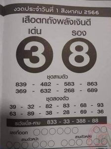 เสือตกถัง 31/7/66-lekruaythai