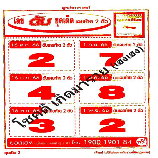  เลขดับ 16 สิงหาคม 2566 