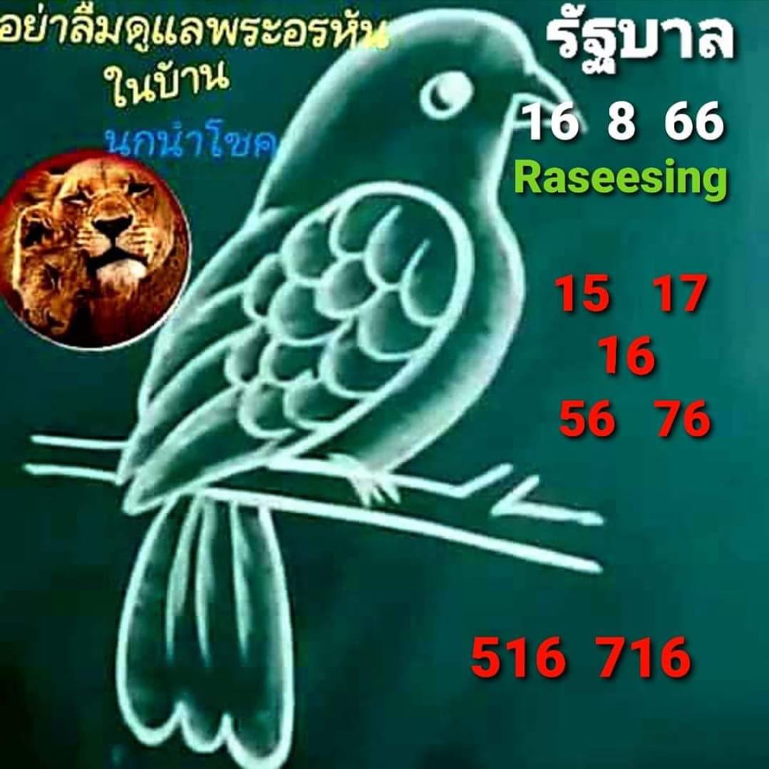 เลขนกนำโชค-lekruaythai