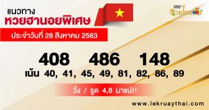 แนวทางหวยฮานอยพิเศษ