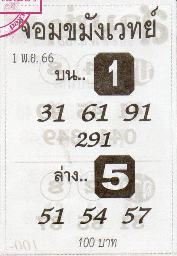 จอมขมังเวทย์ 1 11 66-"Magician"