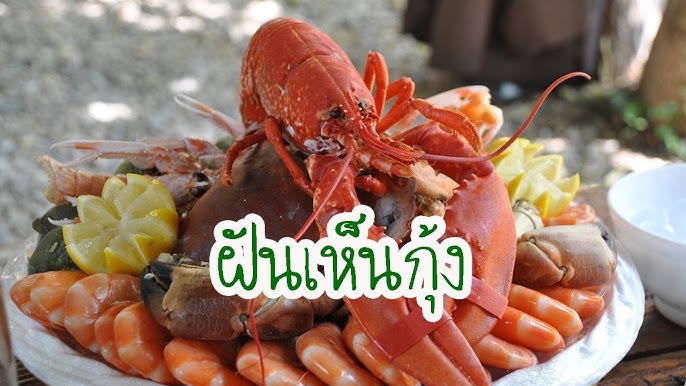 ฝันว่าได้จับกุ้ง เลขเด็ด - "Dreaming of catching shrimp, lucky numbers"