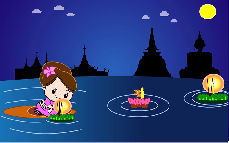 ฝันว่าทํากระทง เลขเด็ด-"Dreaming of making a lucky number"