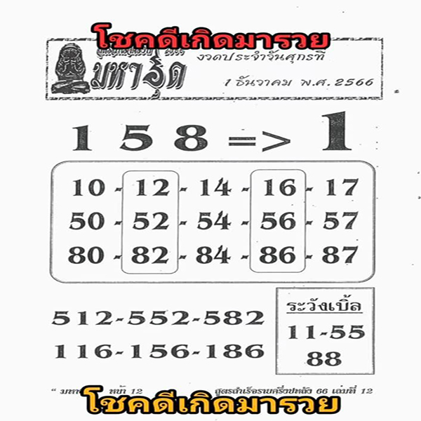 เลขมหาอุด-"Mahaud number"