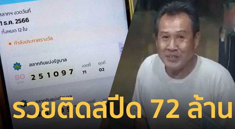 ซื้อเลขทะเบียนรถ ชีวิตบั้นปลายพลิกเป็นเศรษฐี - "Buy car registration number "