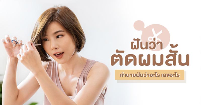ทำนายฝันว่าตัดผม - " Dream interpretation: cutting hair "