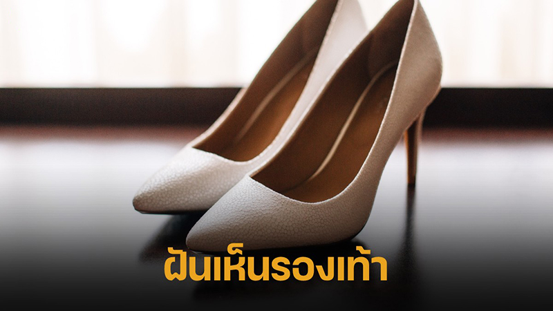 ฝันเห็นรองเท้า1 คู่ เลขเด็ด งวดนี้ -"Dreamed of seeing 1 pair of shoes, lucky number for this period"