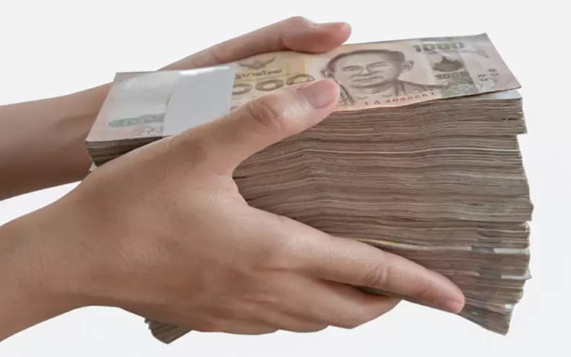 ฝันว่ามีคนให้เงิน-"Dreaming that someone gave you-money"