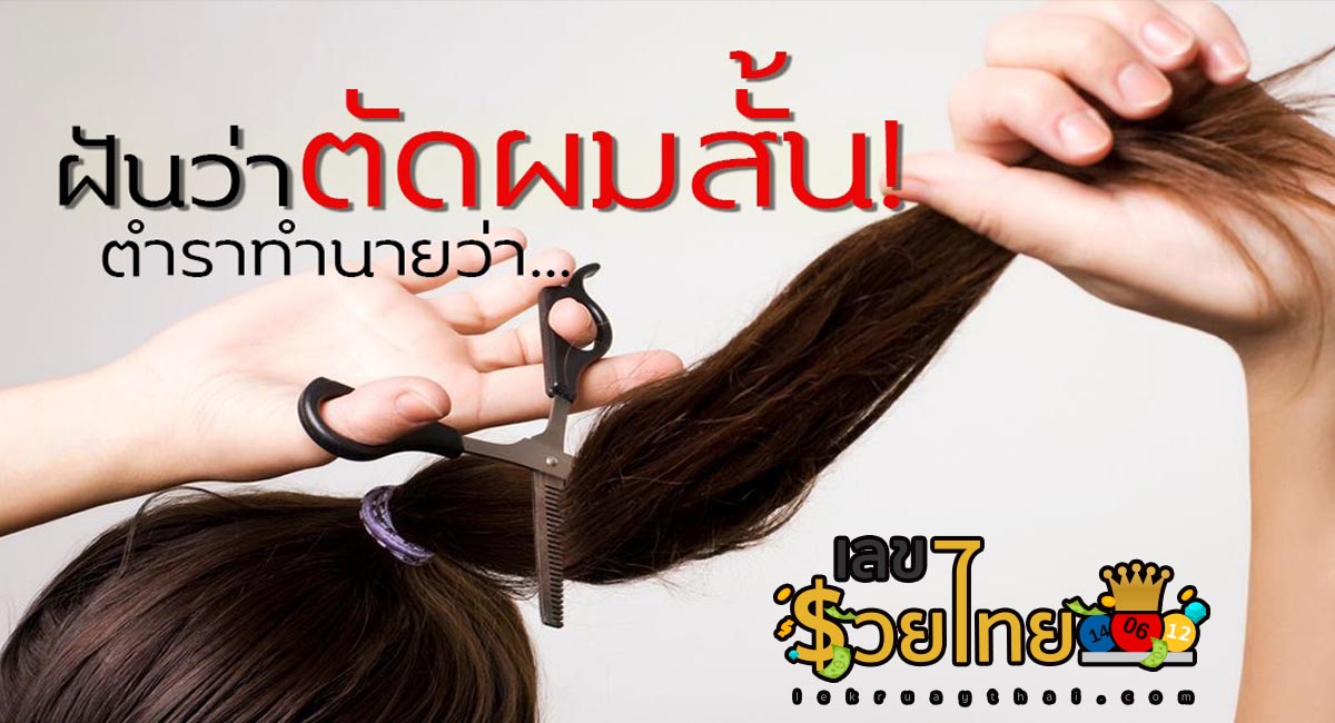 ทำนายฝันวันนี้ ” ฝันว่าได้ตัดผมสั้น ”  ฝันแบบนี้ตีความหมายความฝันนี้ได้อย่างไร เช็กความฝันวันนี้ พร้อมเลขเด็ดนำโชคได้เลย.