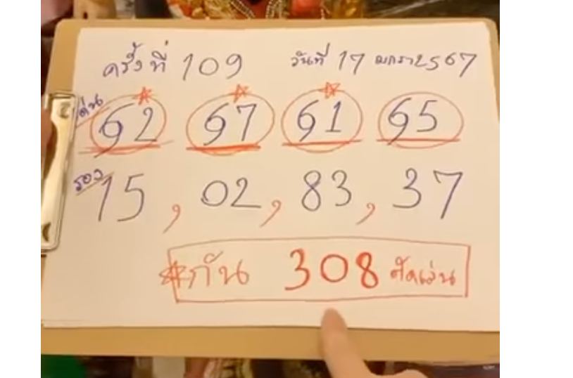 เลขเด็ดแม่นๆ-''Accurate lucky numbers''