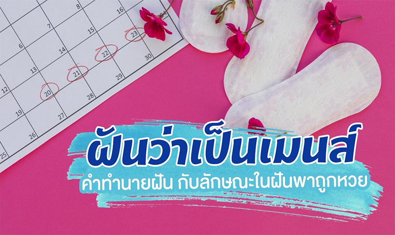 ฝันว่าเป็นเมนส์เลอะกางเกงใน-"Dream interpretation"