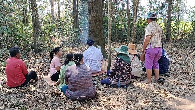 แม่ย่าสร้อยมณี - "Takhian tree"