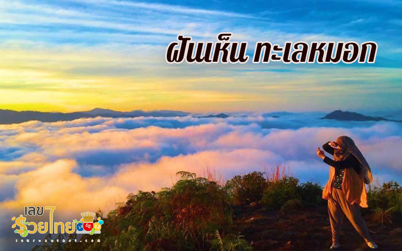 ฝันเห็น ทะเลหมอกสีขาว เลขเด็ด-"Dreamed of seeing a sea of ​​white mist, lucky numbers"