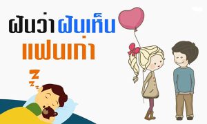ฝันเห็นแฟนเก่ามาหา-"Dreamed of seeing an ex-boyfriend come to see me"