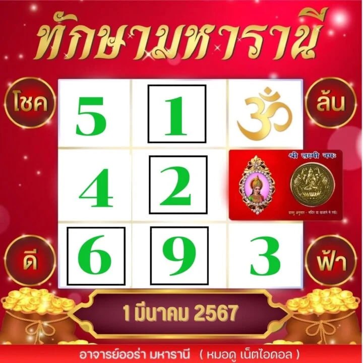 ทักษามหารานี -"Taksa Maharani 1 03 67"