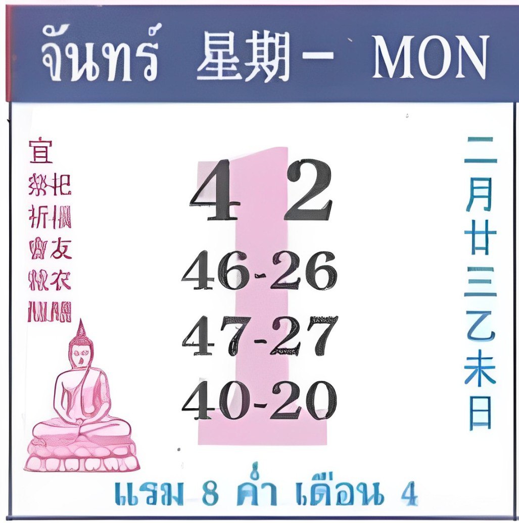 เลขปฏิทิน 1 4 67-"Calendar number"