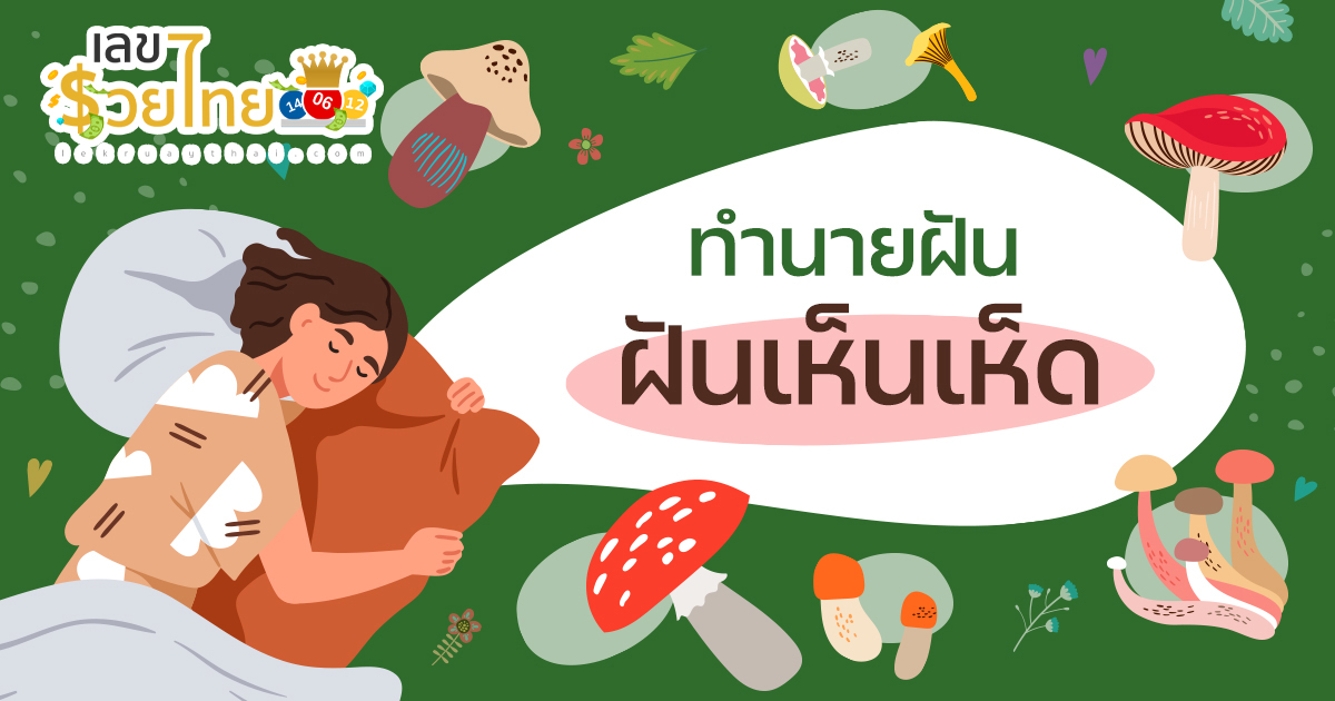 ฝันเห็นเห็ด การฝันเห็นเห็ด มีความหมายพิเศษ ตามที่มีการทำนายฝันและความเชื่อมาจากโบราณ