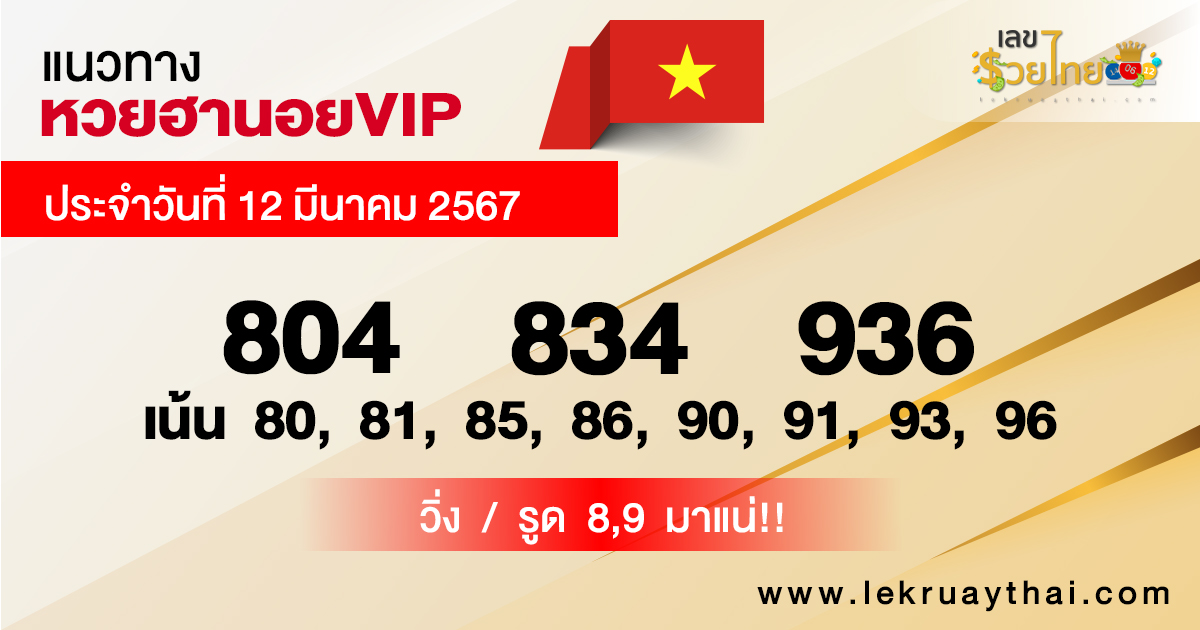 แนวทางหวยฮานอยVIP -"Guidelines for Hanoi VIP lottery"