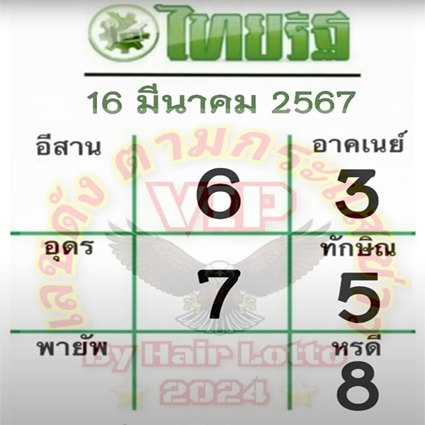 ไทยรัฐ 16 3 67-"Thairath-16 3 67"
