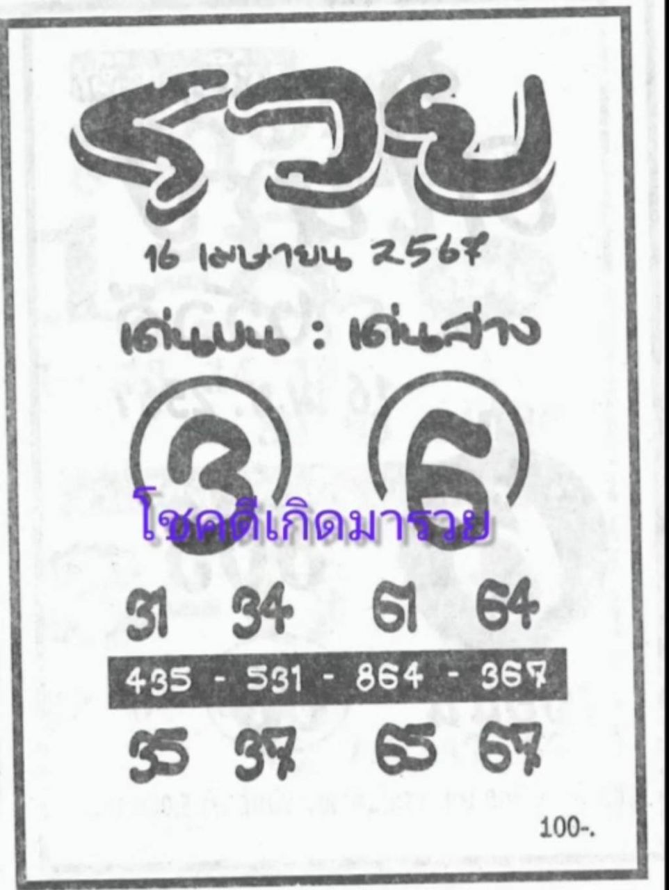 เลขเด็ดแม่นๆ-''Accurate lucky numbers''