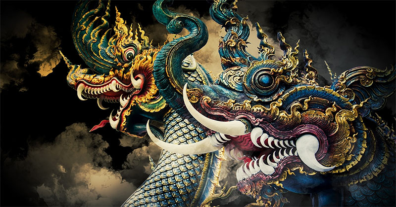 ฝันเห็นพญานาคสีทอง เลขเด็ด-"Dreaming of seeing a golden serpent, lucky numbers"