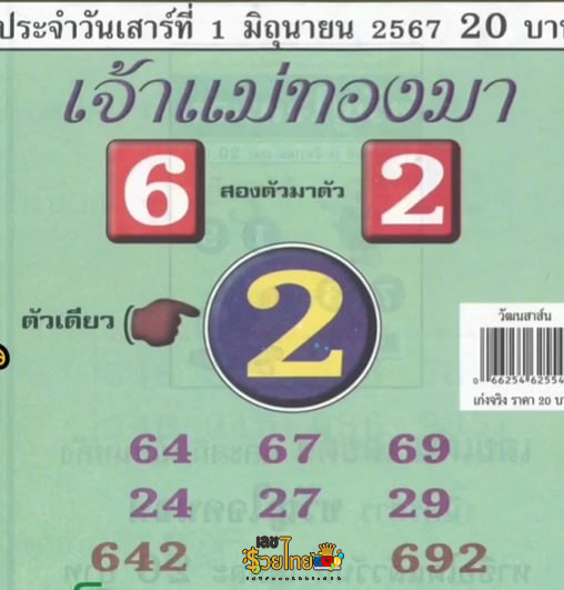 เจ้าแม่ทองมา 1 6 67 -"Goddess Thongma 1 6 67"