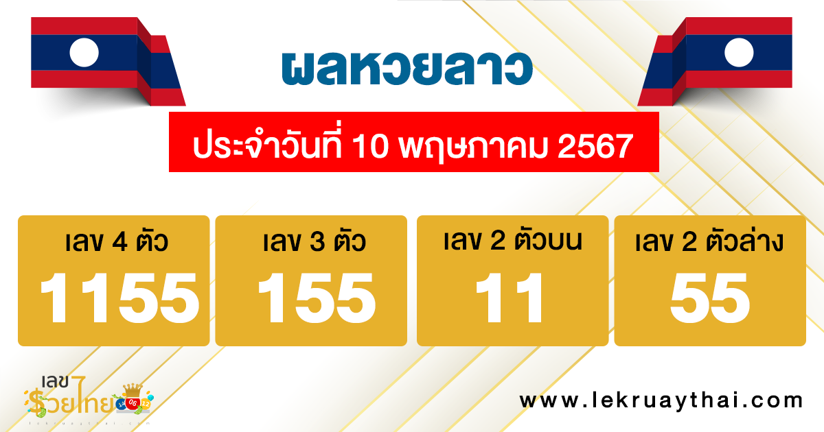 ผลหวยลาว "Laos-lottery-results"
