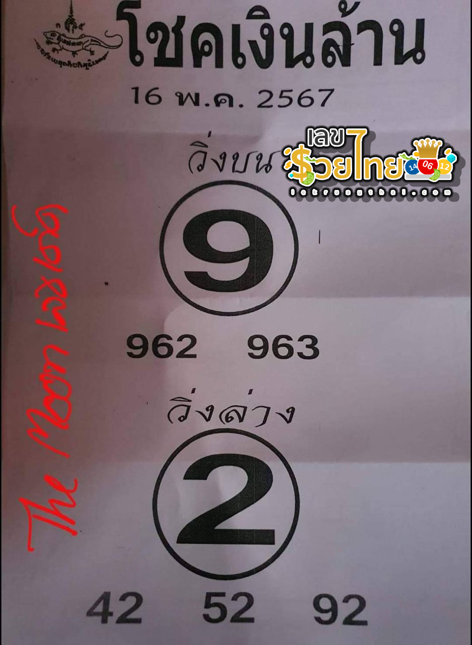 โชคเงินล้าน 16 5 67-''Million dollar luck 16 5 67''