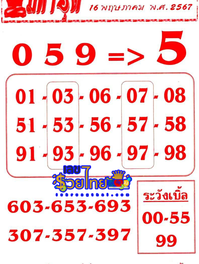 แก้อาถรรพ์ เลข 13-"Solve the curse of number 13"