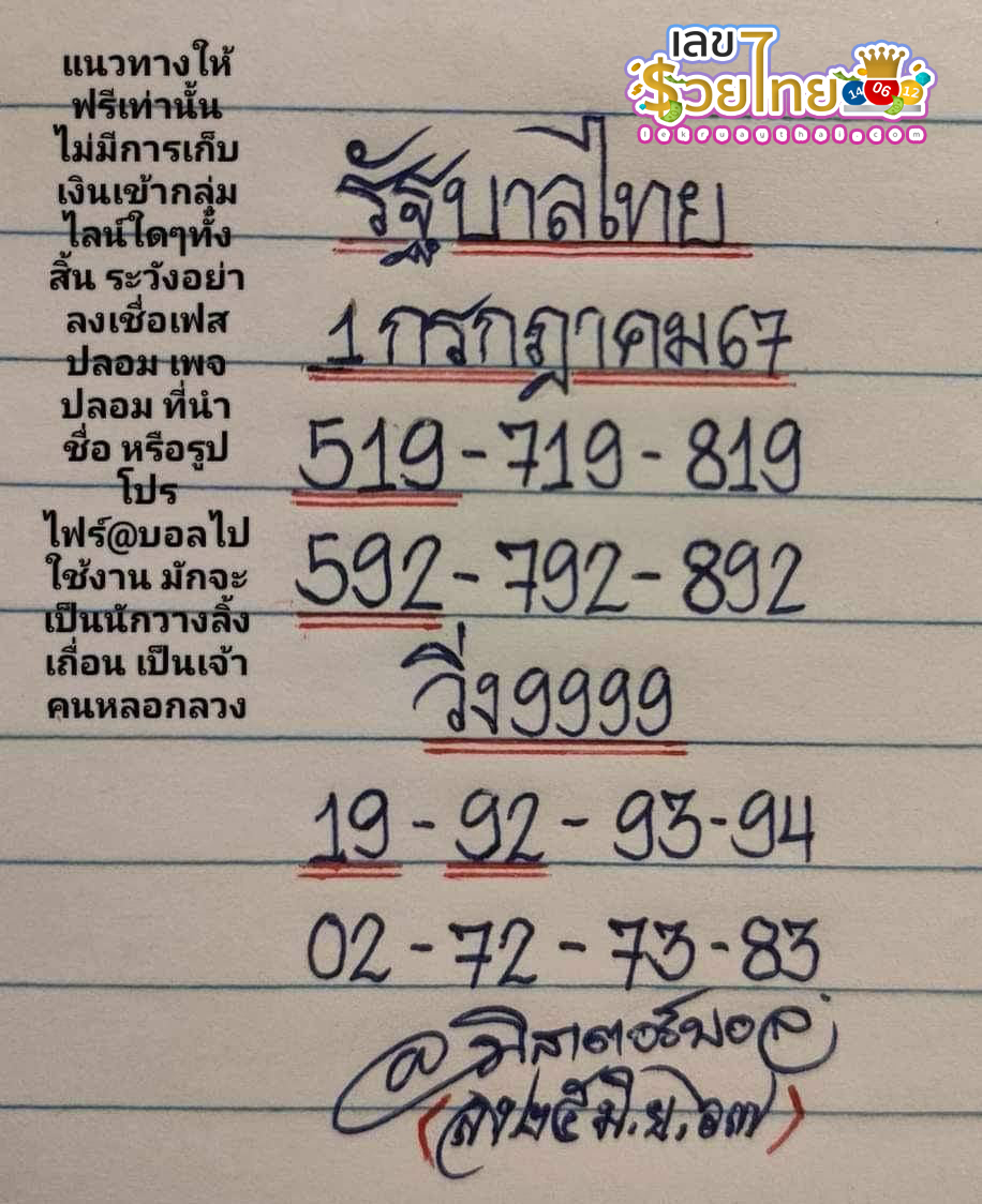 เลขมิสเตอร์บอล 1 7 67 -"Mr. Ball number 1 7 67"