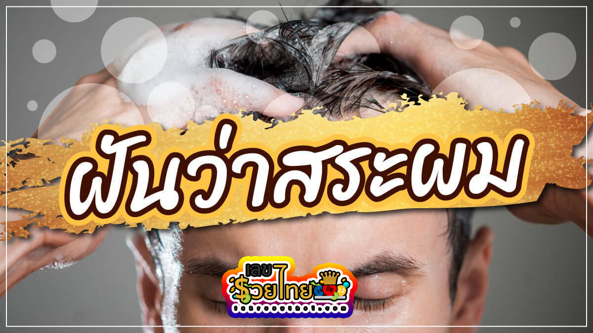 ฝันว่าได้สระผม ทำนายว่าอย่างไร? พร้อมตีเลขเด็ด ตามความฝัน ดูคำทำนาย แม่น ๆ ได้ที่นี่ lekruaythai