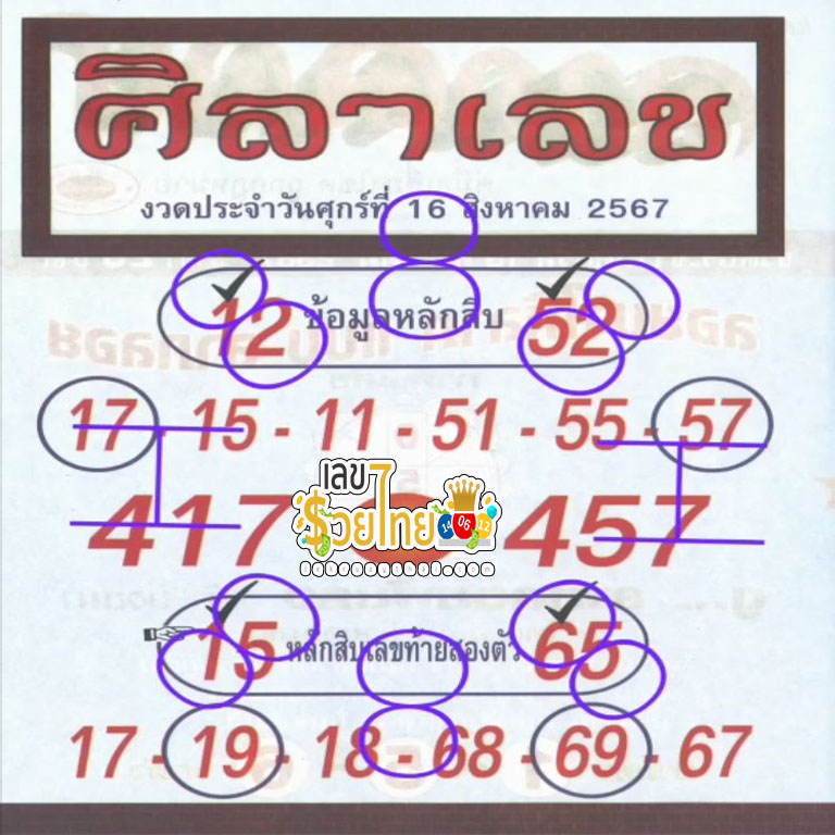 ศิลาเลข 16 8 67-"Dreaming of seeing Luang Pu Sila, lucky numbers"