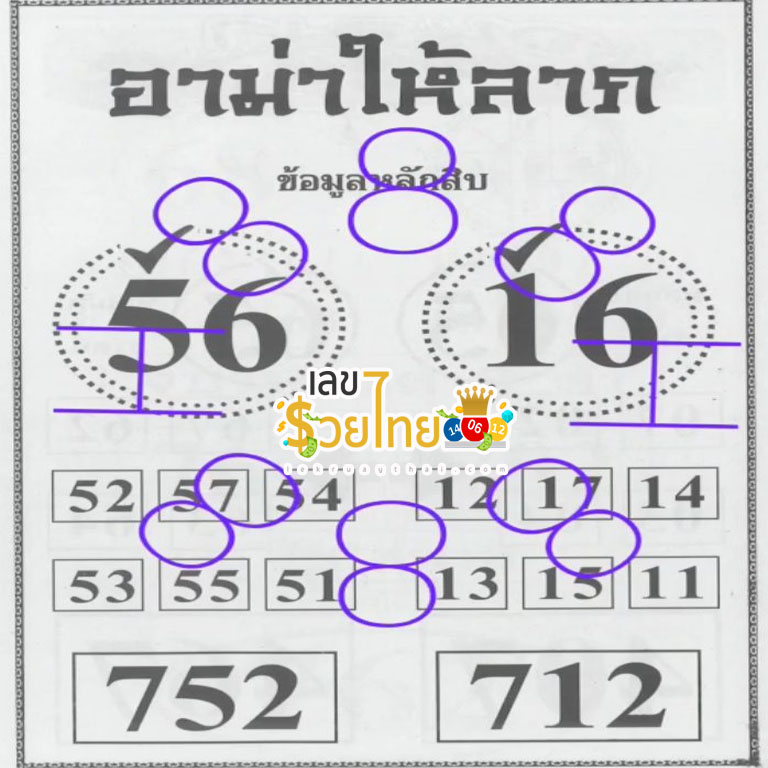 อาม่าให้ลาภ 16 8 67 -"Grandma's lottery gives fortune"