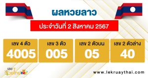 ผลหวยลาว "laos lottery results"