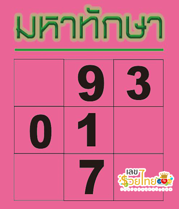 เลขมหาทักษา 16 9 67 -"Mahathaksa number 16 9 67"