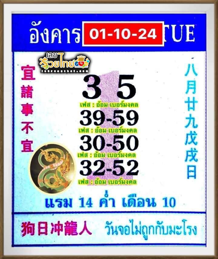 เลขปฏิทิน 1 10 67-''Calendar number 1 10 67''