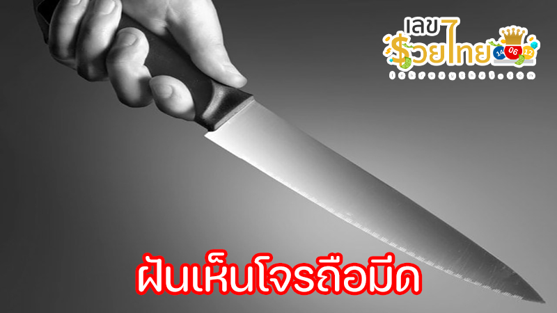 ฝันเห็นโจรถือมีด-"Dreaming of fighting a thief"