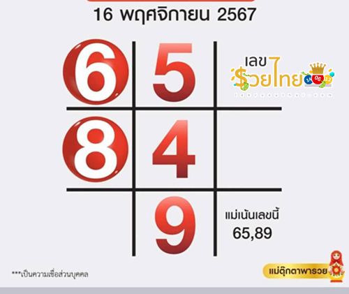 ลอตเตอรี่พลัส 16 11 67-"Lottery Plus 16 11 67"