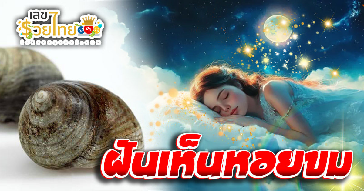 ฝันเห็นหอยขม หมายความว่าอย่างไร พร้อมเลขเด็ด แม่นๆ ที่ควรรู้เกี่ยวกับความฝัน ห้ามพลาด เช็กเลย!