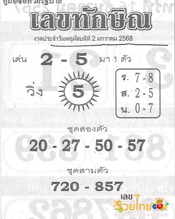 เลขทักษิณ 2 1 68-"Thaksin number 2 1 68"