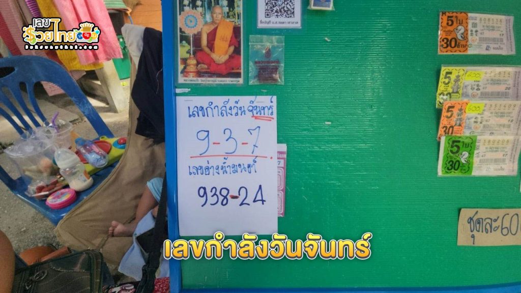เลขกำลังวันจันทร์ - "Monday's power number"