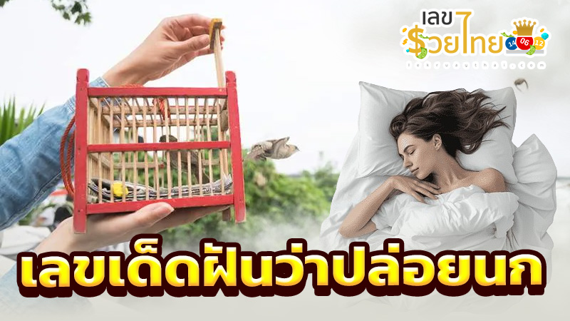 ฝันเห็นนก 1 ตัว ตี เป็น เลข -"Dreamed of seeing a bird make a number."
