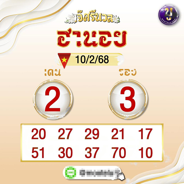รูปภาพเลขเด็ดแนวทางหวยฮานอยเจ๊ศรีนวลของ heng99
