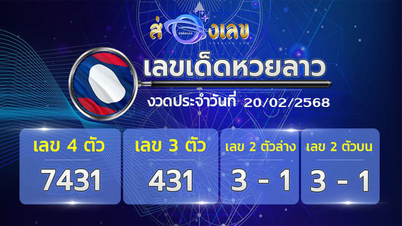 รูปภาพแนวทางเลขเด็ดหวยลาวซุปเปอร์ของ heng99